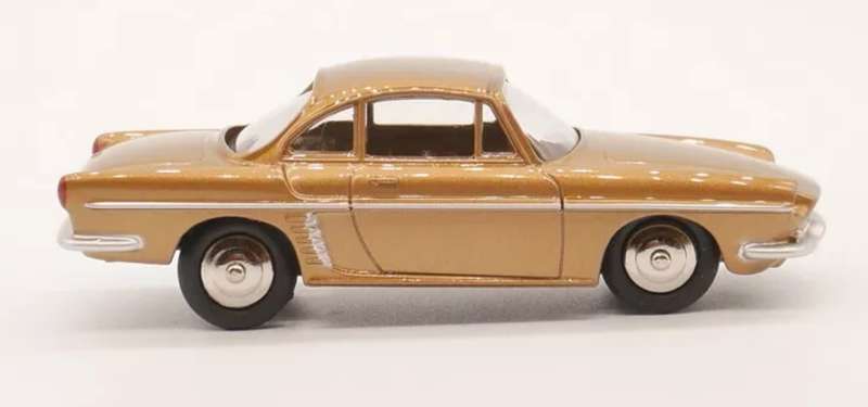 Renault Floride (Caravelle) Coupe 1958/1968 gold 1/43 Dinky (543) NEW+boxed #6108 instant wheels