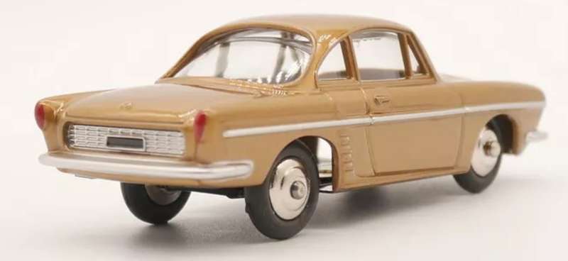Renault Floride (Caravelle) Coupe 1958/1968 gold 1/43 Dinky (543) NEW+boxed #6108 instant wheels