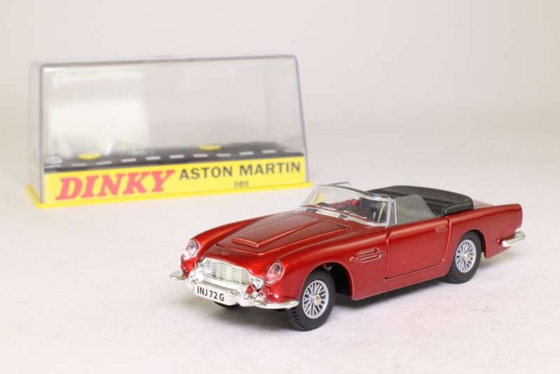 Aston Martin DB5 Vantage Convertible 1965/66 red-met 1/43 Dinky (110) NEW+boxed #6099 instant wheels
