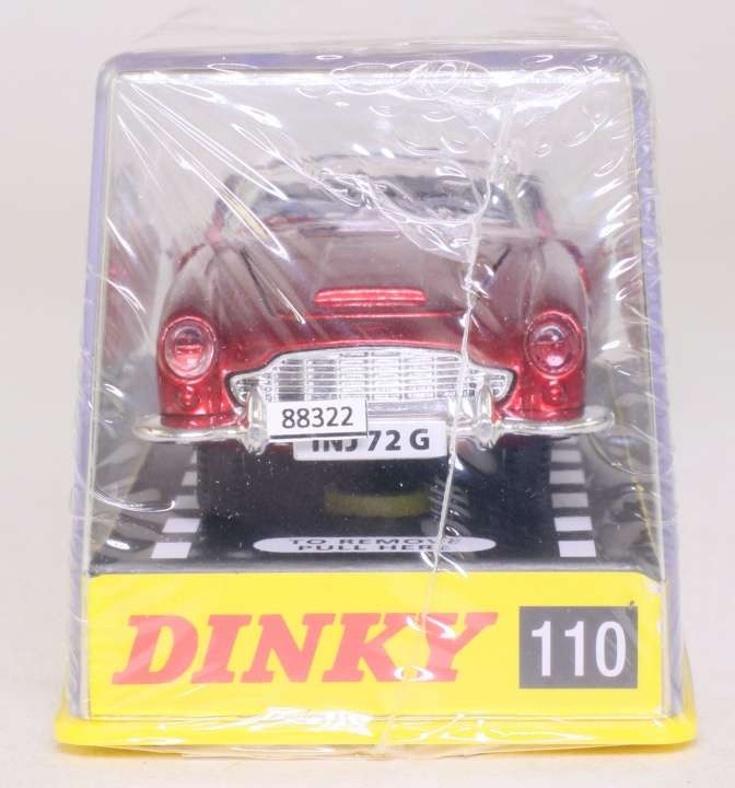 Aston Martin DB5 Vantage Convertible 1965/66 red-met 1/43 Dinky (110) NEW+boxed #6099 instant wheels