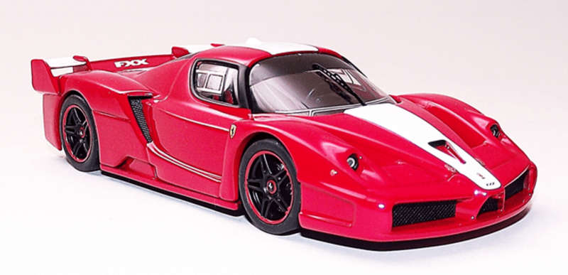 Ferrari FXX 2006 red/white 1/43 Hot Wheels Elite NEW+boxed #6101 instant wheels