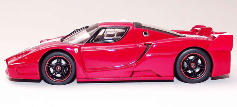 Ferrari FXX 2006 red/white 1/43 Hot Wheels Elite NEW+boxed #6101 instant wheels
