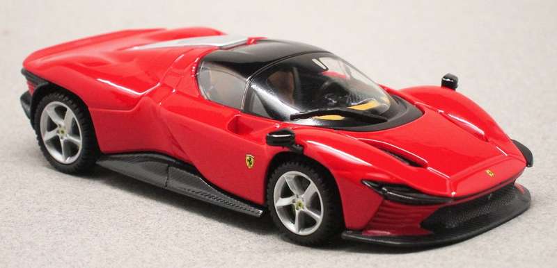 Ferrari Daytona SP3 2021 red/black 1/43 Bburago Signature NEW+boxed #6102 instant wheels