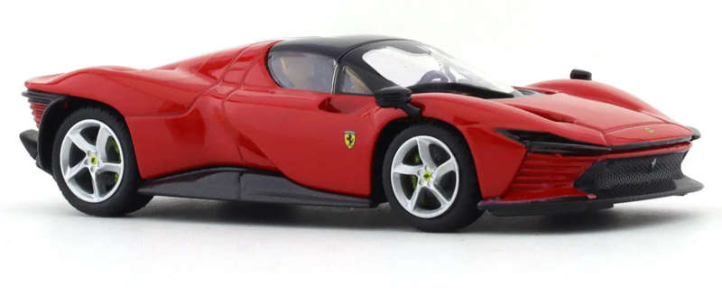 Ferrari Daytona SP3 2021 red/black 1/43 Bburago Signature NEW+boxed #6102 instant wheels