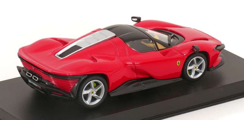 Ferrari Daytona SP3 2021 red/black 1/43 Bburago Signature NEW+boxed #6102 instant wheels