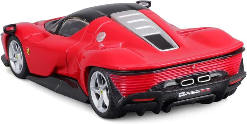 Ferrari Daytona SP3 2021 red/black 1/43 Bburago Signature NEW+boxed #6102 instant wheels