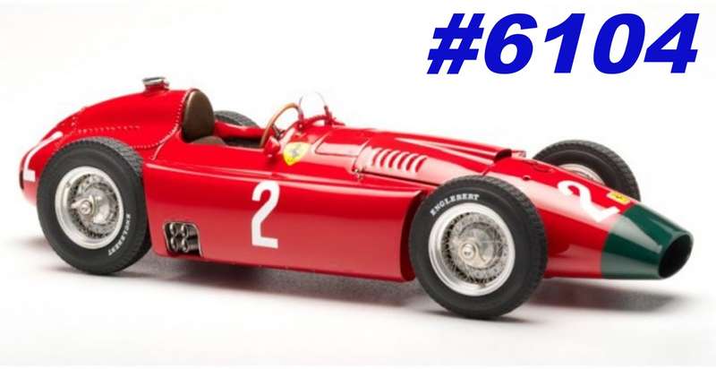 Ferrari D50 F1 #2 1956 Peter Collins 1/43 IXO/Altaya NEWinBlister #6104 instant wheels