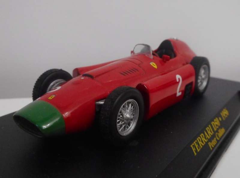 Ferrari D50 F1 #2 1956 Peter Collins 1/43 IXO/Altaya NEWinBlister #6104 instant wheels