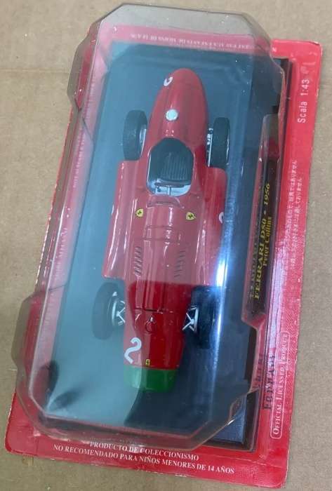 Ferrari D50 F1 #2 1956 Peter Collins 1/43 IXO/Altaya NEWinBlister #6104 instant wheels