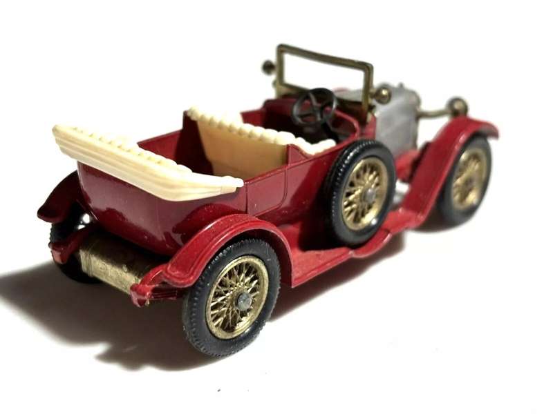 Prince Henry Vauxhall 1914 red/silver 1/43 Matchbox MOY NEW+reblistered #6107 instant wheels