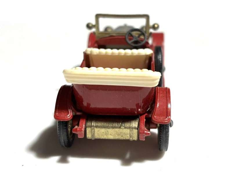 Prince Henry Vauxhall 1914 red/silver 1/43 Matchbox MOY NEW+reblistered #6107 instant wheels