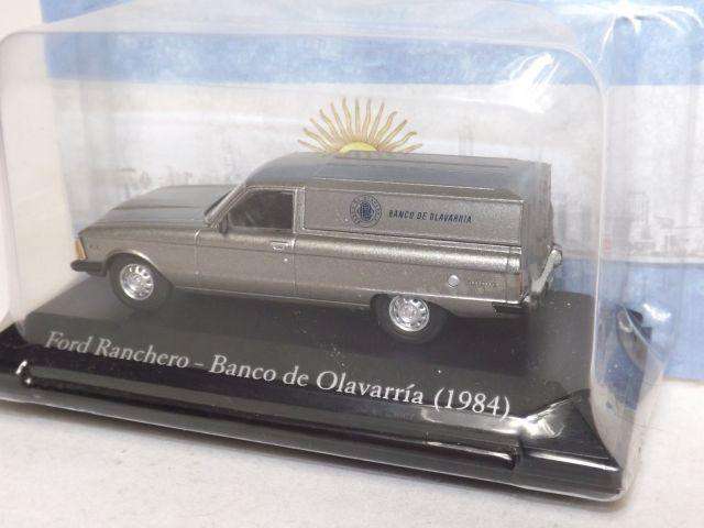 Ford Ranchero 1984 silver grey 1:43 Hachette NEWinBlister #6109 instant wheels