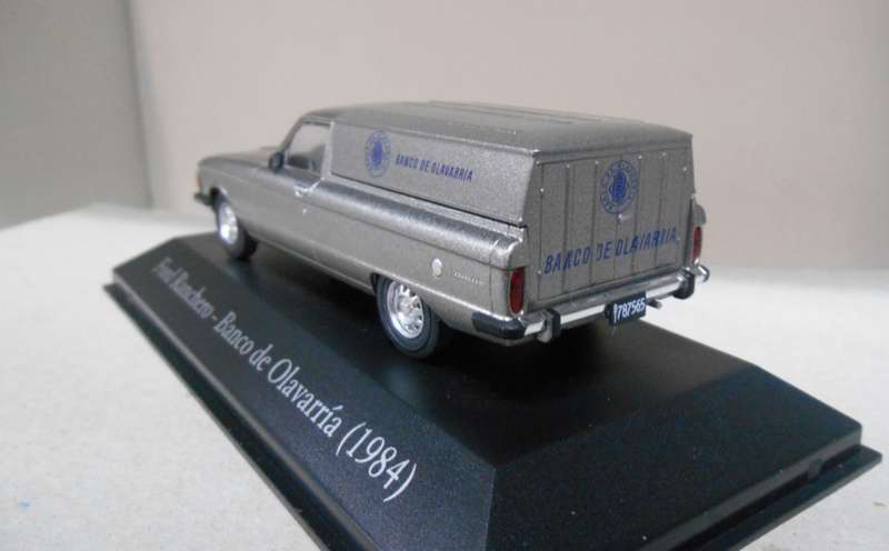 Ford Ranchero 1984 silver grey 1:43 Hachette NEWinBlister #6109 instant wheels