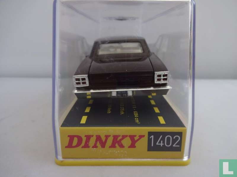 Ford Galaxie 500 1966 black 1/43 Atlas/Dinky NEW+boxed #6111 instant wheels