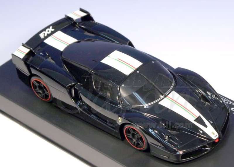 Ferrari FXX 2005 black+white 1/43 IXO/Altaya NEWinBlister #6115 instant wheels