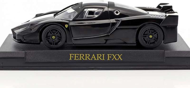 Ferrari FXX 2005 black+white 1/43 IXO/Altaya NEWinBlister #6115 instant wheels