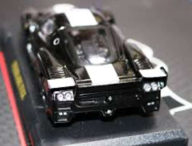 Ferrari FXX 2005 black+white 1/43 IXO/Altaya NEWinBlister #6115 instant wheels