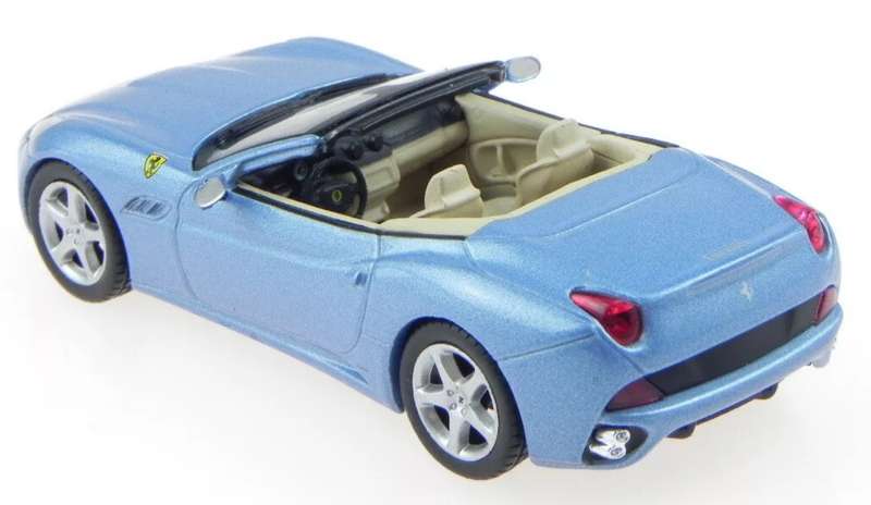 Ferrari 360 Spider 2008 lt.blue-met 1/43 IXO/Altaya NEWinBlister #6116 instant wheels