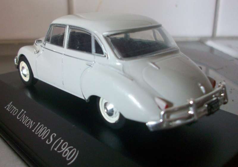 Auto Union DKW 1000S 1960 lt.grey 1/43 IXO/Altaya NEW+boxed #6120 instant wheels