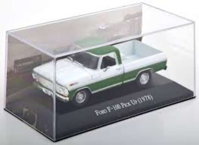 Ford F-100 Pick-up 1978 green/white 1/43 IXO/DeAgostini NEWin Blister #6121 instant wheels