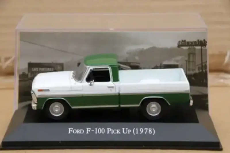 Ford F-100 Pick-up 1978 green/white 1/43 IXO/DeAgostini NEWin Blister #6121 instant wheels