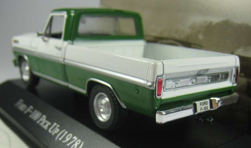 Ford F-100 Pick-up 1978 green/white 1/43 IXO/DeAgostini NEWin Blister #6121 instant wheels