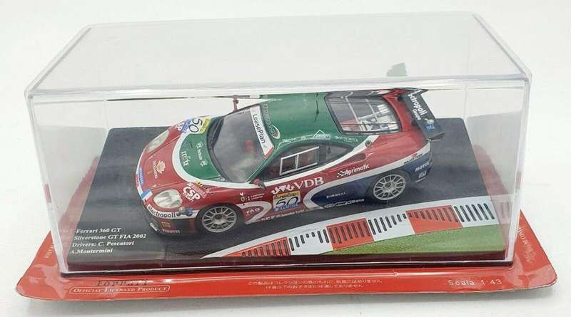 Ferrari 360 GT #50 winner N-GT class 2022 Silverstone 1/43 IXO NEWinBlister #6124 instant wheels
