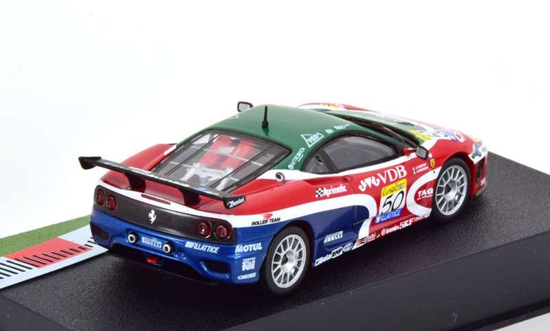 Ferrari 360 GT #50 winner N-GT class 2022 Silverstone 1/43 IXO NEWinBlister #6124 instant wheels