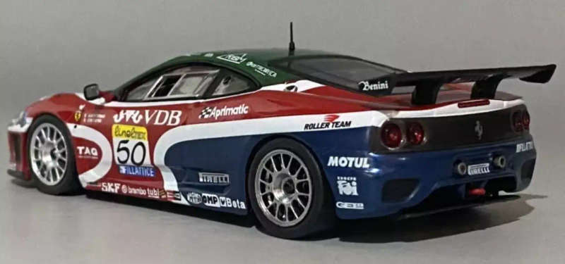 Ferrari 360 GT #50 winner N-GT class 2022 Silverstone 1/43 IXO NEWinBlister #6124 instant wheels