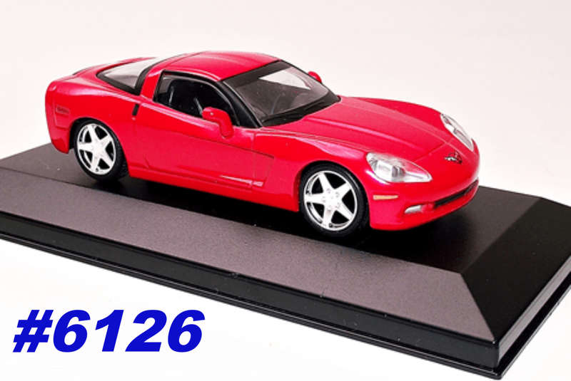 Chevrolet Corvette Z51 red 1963 1/43 IXO/Delprado NEWin Blister #6126 instant wheels