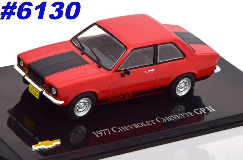 Chevrolet Chevette GP.II 1977 red/black 1/43 IXO/Altaya NEW+boxed #6130 instant wheels