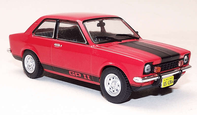 Chevrolet Chevette GP.II 1977 red/black 1/43 IXO/Altaya NEW+boxed #6130 instant wheels