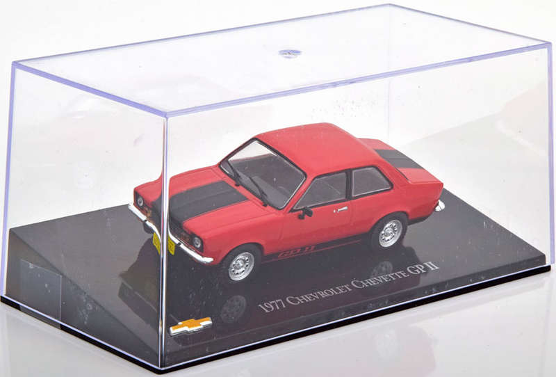 Chevrolet Chevette GP.II 1977 red/black 1/43 IXO/Altaya NEW+boxed #6130 instant wheels