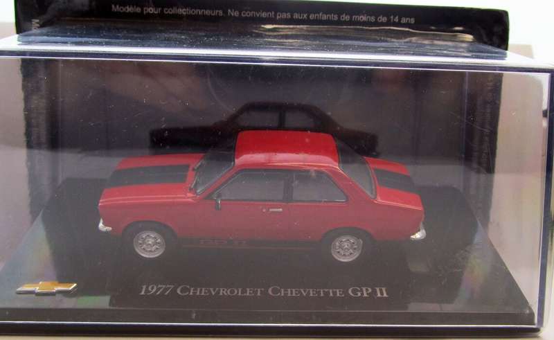 Chevrolet Chevette GP.II 1977 red/black 1/43 IXO/Altaya NEW+boxed #6130 instant wheels