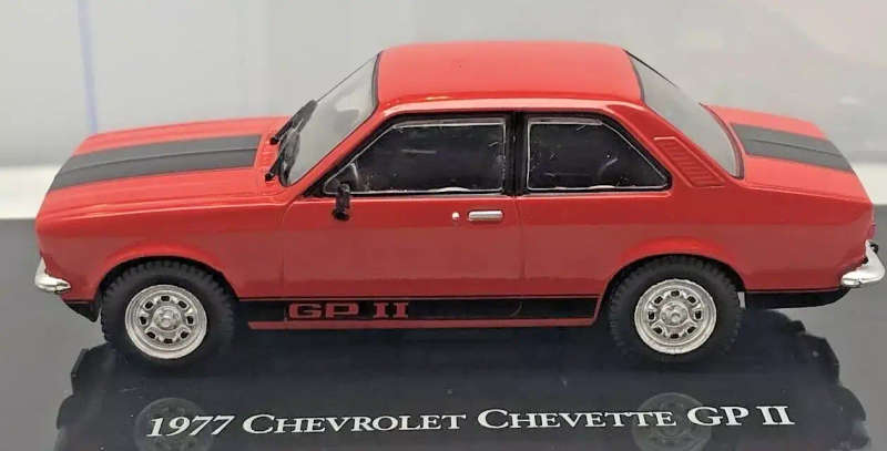 Chevrolet Chevette GP.II 1977 red/black 1/43 IXO/Altaya NEW+boxed #6130 instant wheels