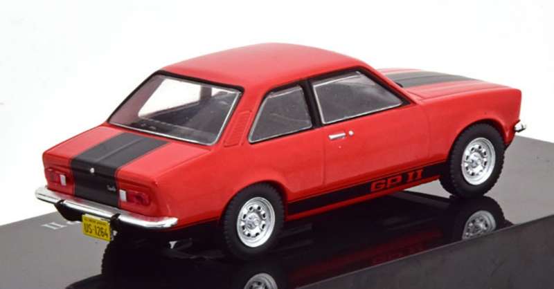 Chevrolet Chevette GP.II 1977 red/black 1/43 IXO/Altaya NEW+boxed #6130 instant wheels