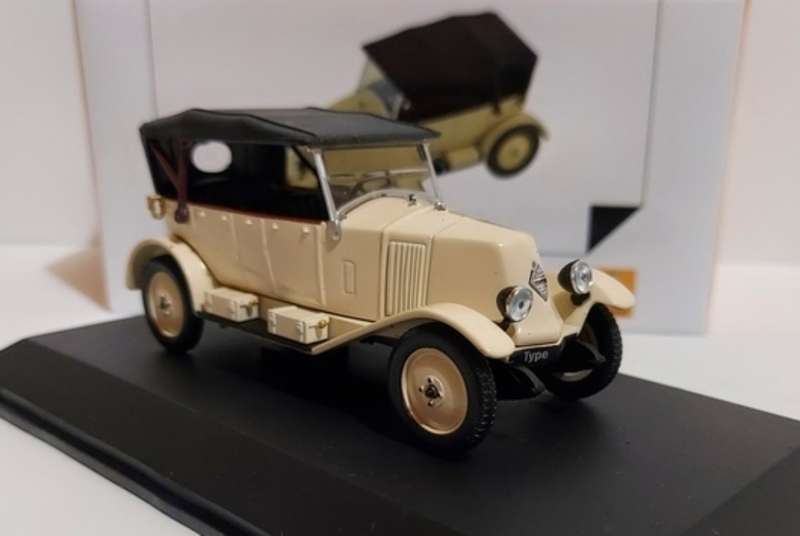 Renault NN Torpedo 1924 beige 1/43 Norev NEW+boxed #6132 instant wheels