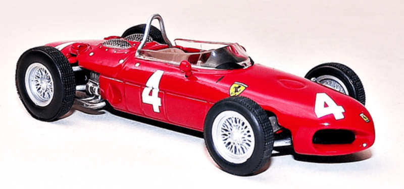 Ferrari 156 F1 1961 (Wolfgang von Trips) 1/43 IXO/Altaya NEWinBlister #6136 instant wheels