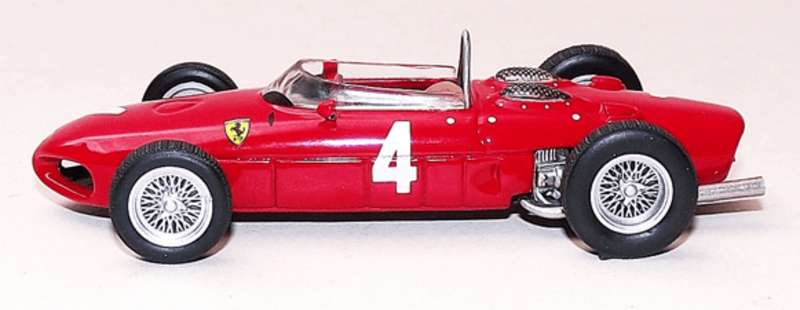 Ferrari 156 F1 1961 (Wolfgang von Trips) 1/43 IXO/Altaya NEWinBlister #6136 instant wheels