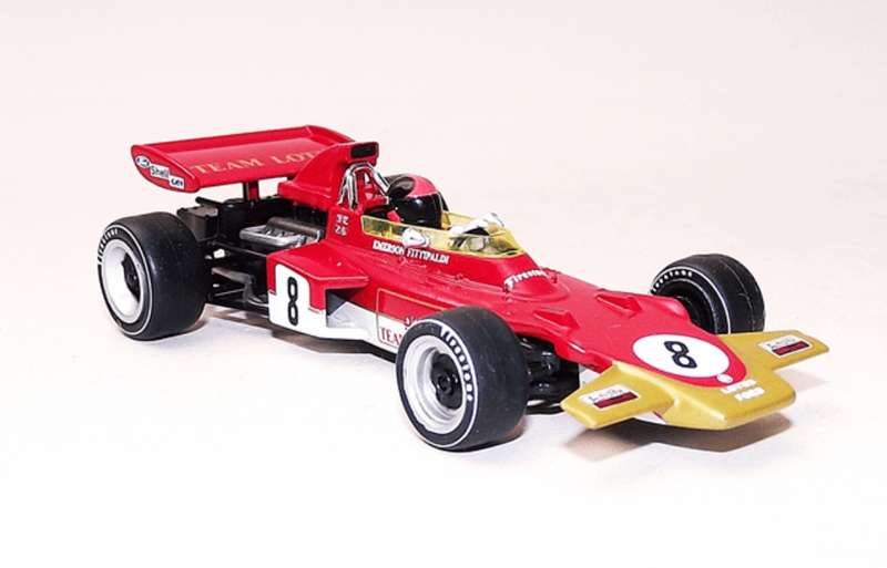Lotus 72D F1  #8 (E.Fittipaldi) 1971 red 1/43 IXO/Altaya NEW+boxed #6137 instant wheels