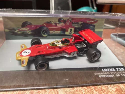 Lotus 72D F1  #8 (E.Fittipaldi) 1971 red 1/43 IXO/Altaya NEW+boxed #6137 instant wheels