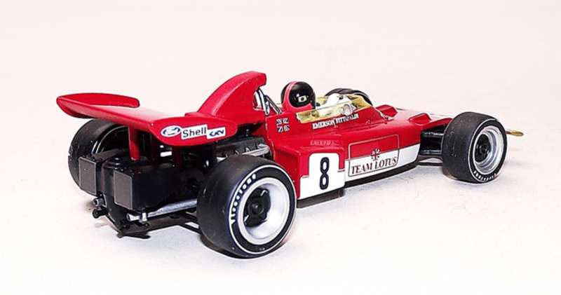 Lotus 72D F1  #8 (E.Fittipaldi) 1971 red 1/43 IXO/Altaya NEW+boxed #6137 instant wheels