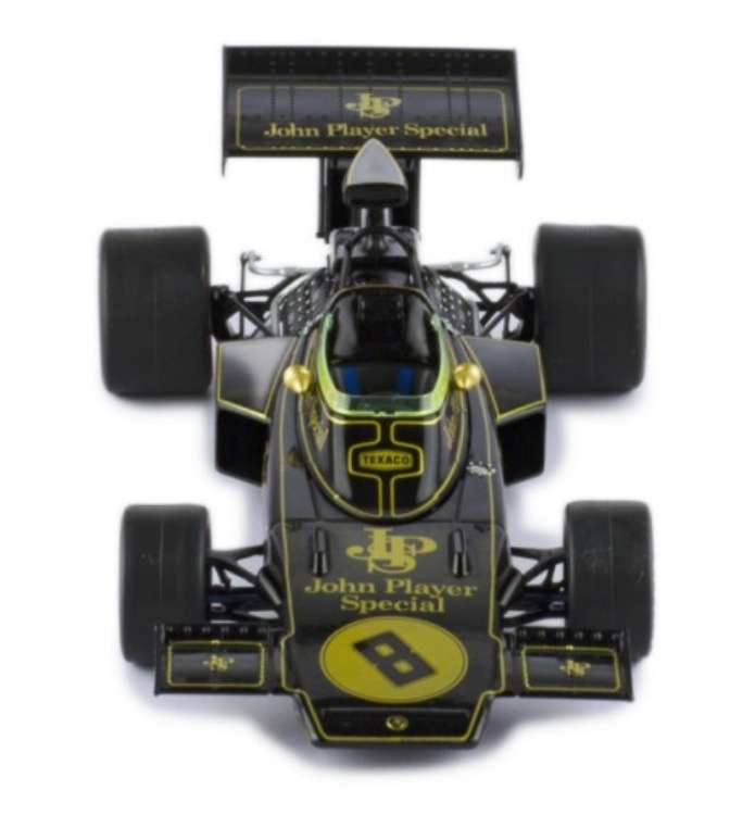 Lotus 72D F1  #8 (E.Fittipaldi) 1972 black/gold 1/43 IXO/Altaya NEW+boxed #6138 instant wheels