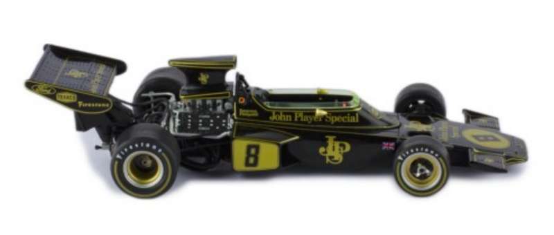 Lotus 72D F1  #8 (E.Fittipaldi) 1972 black/gold 1/43 IXO/Altaya NEW+boxed #6138 instant wheels