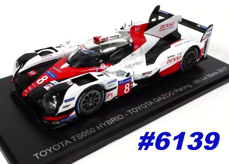 Toyota TS050 Hybrid  #8 24h Le Mans 2017 1/43 Spark NEW+boxed #6139 instant wheels