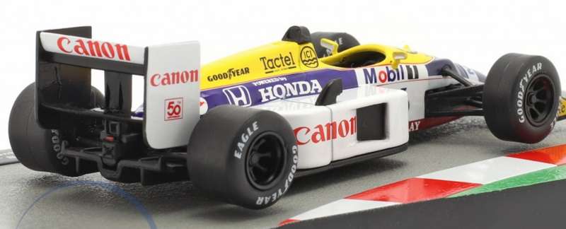 Williams FW11B #6 F1 N. Piquet World Champion 1987 1/43 IXO/Altaya NEW+boxed #6140 instant wheels