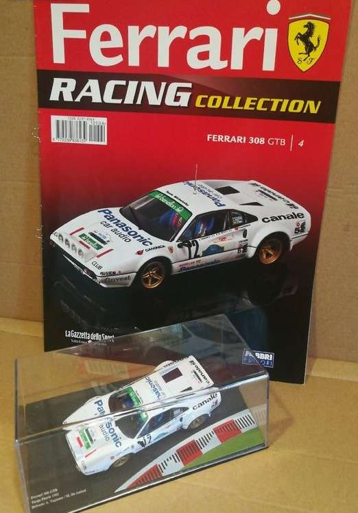 Ferrari 308GTB #12 Winner Targa Florio 1982 Tognana+DeAntoni 1/43 IXO NEW+boxed #6142 instant wheels