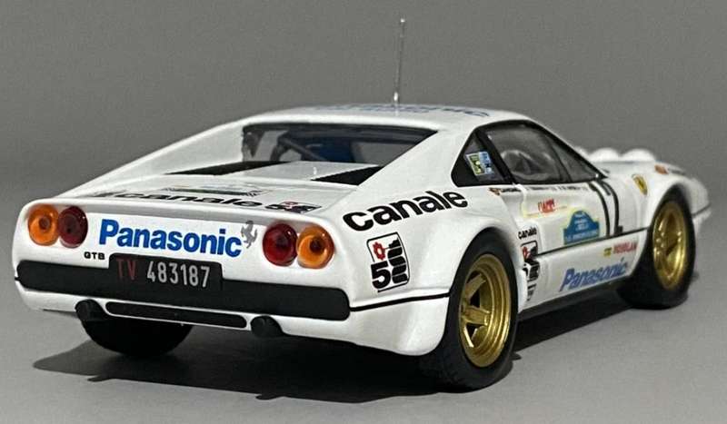 Ferrari 308GTB #12 Winner Targa Florio 1982 Tognana+DeAntoni 1/43 IXO NEW+boxed #6142 instant wheels