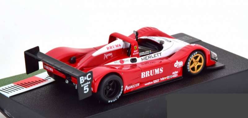 Ferrari F333SP #5 winner Magny-Cours 1999 Lavaggi+Mazzacane 1/43 IXO NEW+boxed #6143 instant wheels