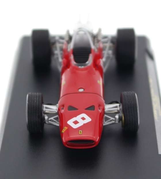 Ferrari 312 #8  F1 1967 Chris Amon 1/43 IXO/Altaya NEWinBlister #6144 instant wheels